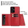 PU Leather Wallet Phone Case for Xiaomi 11T Pro,11T Multiple Card Slots Dual Metal Button Closure Shockproof Full‑Body Protective Cover