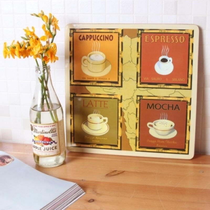 

Housecare Vintage Label Cork Table Mat (Medium) 1P - Coffee Type