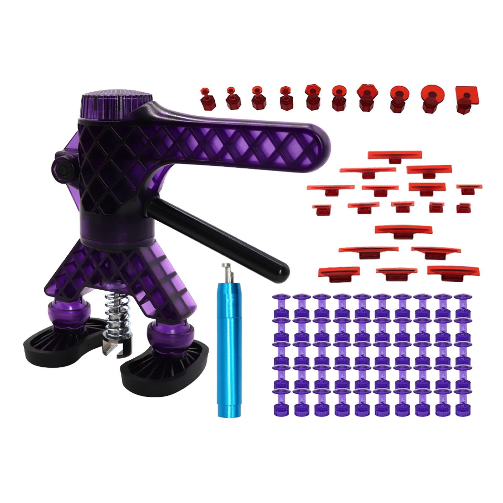 

Multi-Purpose Car Dent Puller Set Auto Body Paintless Repair Complete Tools Lifter Adjustable Handle Motorbike Universal