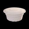 Biodegradable Corn Starch Round Disposable Meal Boxes