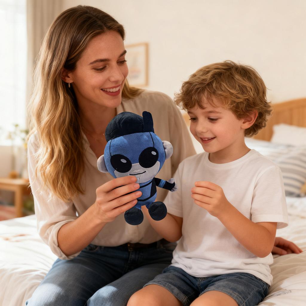 Păpușă de pluș, cadou jucărie, desene animate, păpușă de cârpă pentru copii, pernă cadou pentru copii