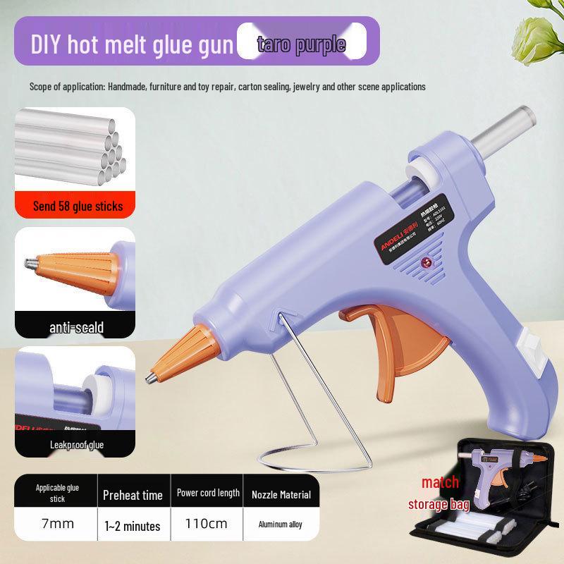 Kids' DIY Anti-Scald Multi-Function Hot Melt Glue Gun