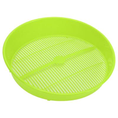 Vassoio Pulizia Bacche Plastica PP Setaccio Lavaggio Mirtilli Cesto per Lavaggio Frutta e Lavori di Giardinaggio
