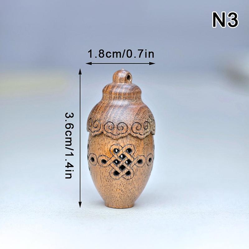 

Деревянная полая резная ароматерапевтическая бутылочка, мини-ваза, подвеска-пагода для автомобиля, бутылочка-диффузор для ароматов, герметичная банка-подвеска