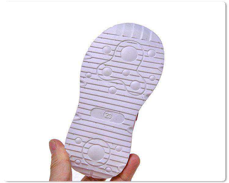 New Arrival LED Light-Up Spider Web Leather Sneakers for Boys