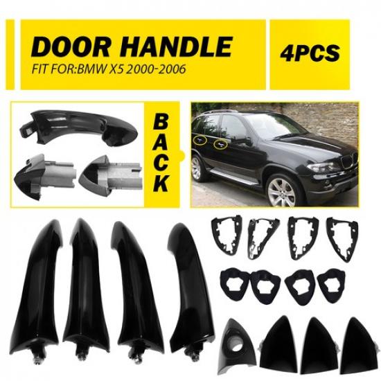 For BMW X5 E53 2000-2006 Outside Door Handle Front / Rear / Left / Right Side A+