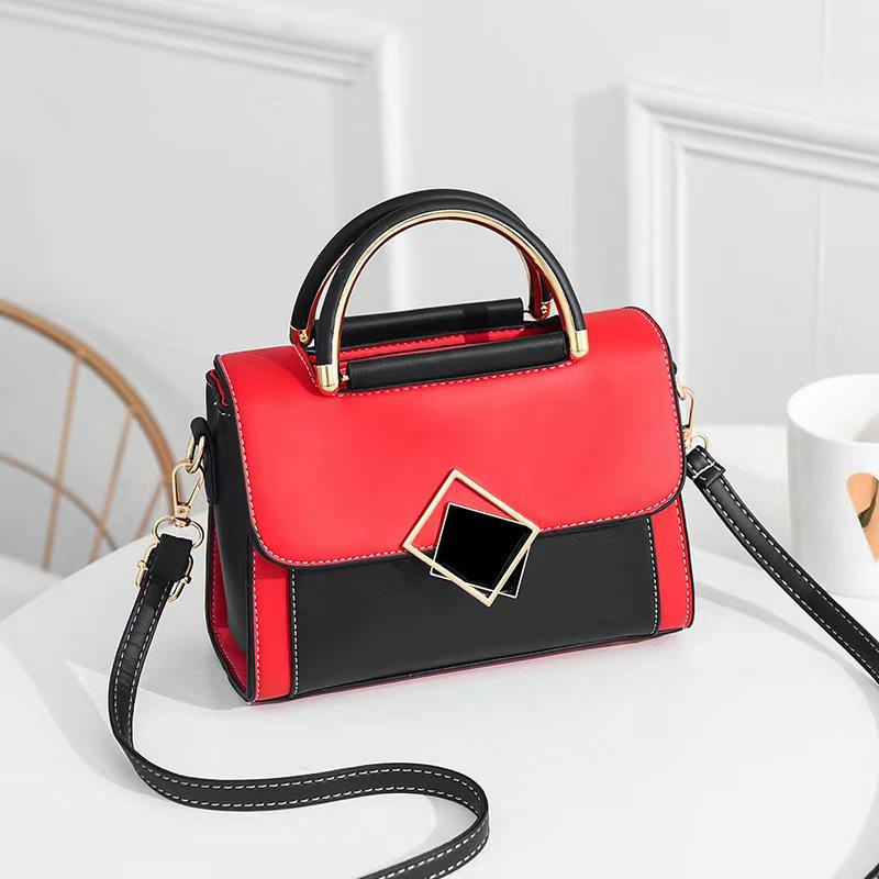 

Versatile Summer 2025 Women s Fashion Handbag - New Style Ladies Shoulder & Crossbody Bag чорний/червоний
