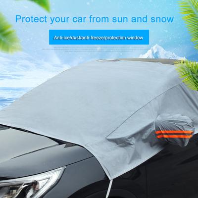 Car Windshield Cover Anti-freeze Sun Shadow Protector Winter Thickening Car Supplies Snow Glass Cover Anti-frost