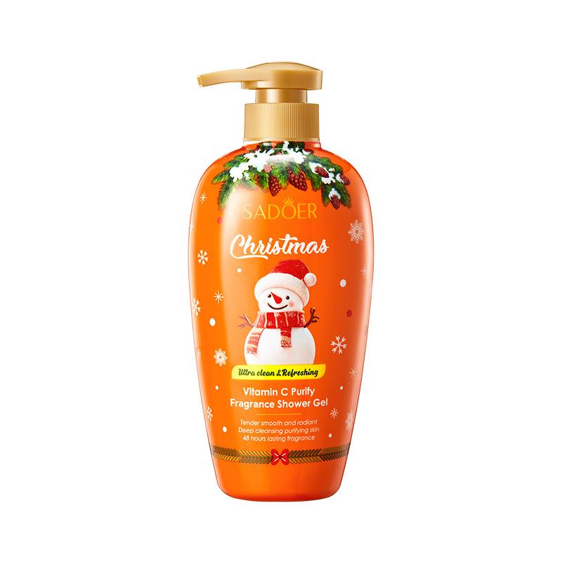 Christmas Vitamin C Body Wash 500ml Cleansing Skin Fragrance Cleansing Body Body Wash Manufacturer 500ML