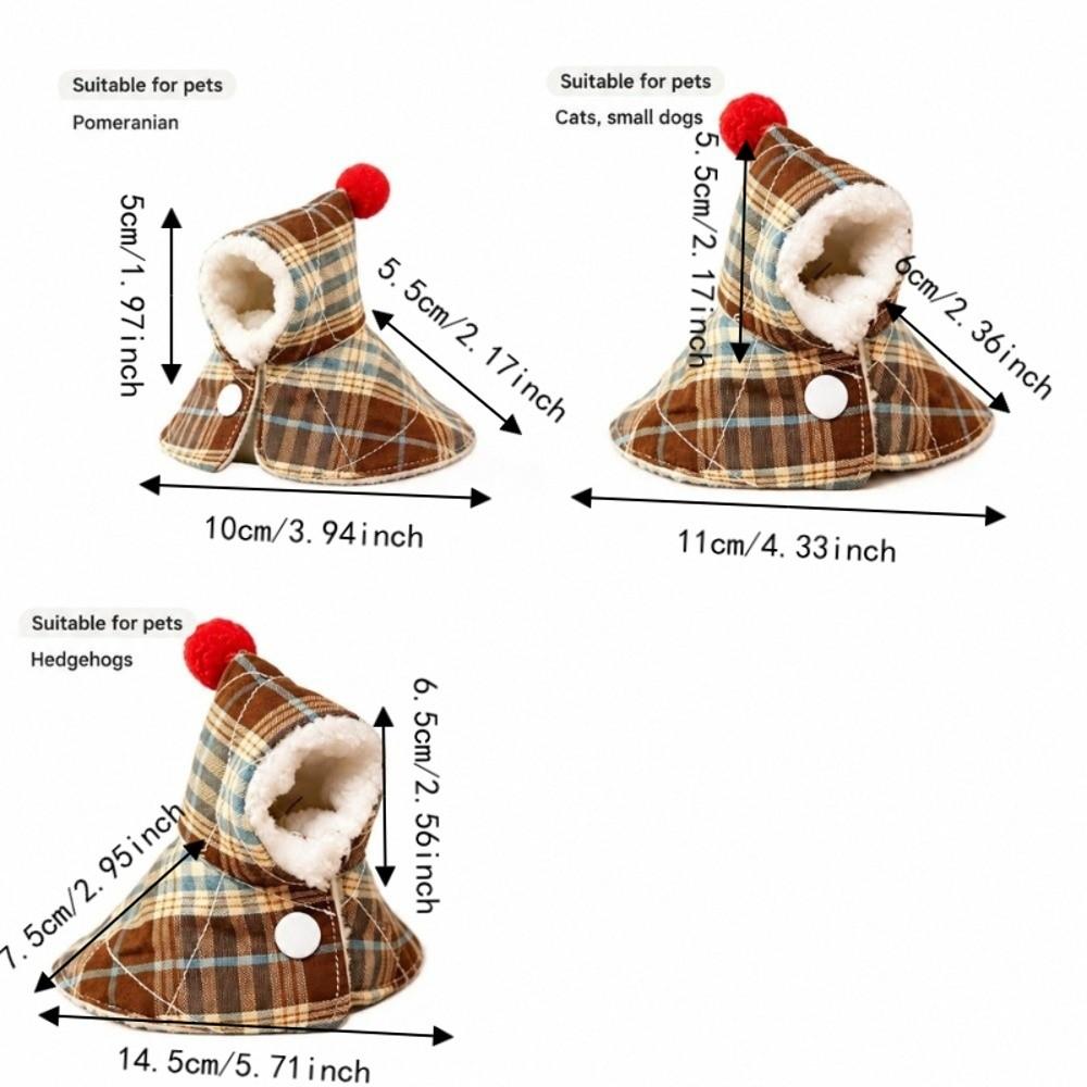 Thickened Winter Parrot Cloak Breathable Peony Parrot Windproof Clothes Tiger Skin Parrot