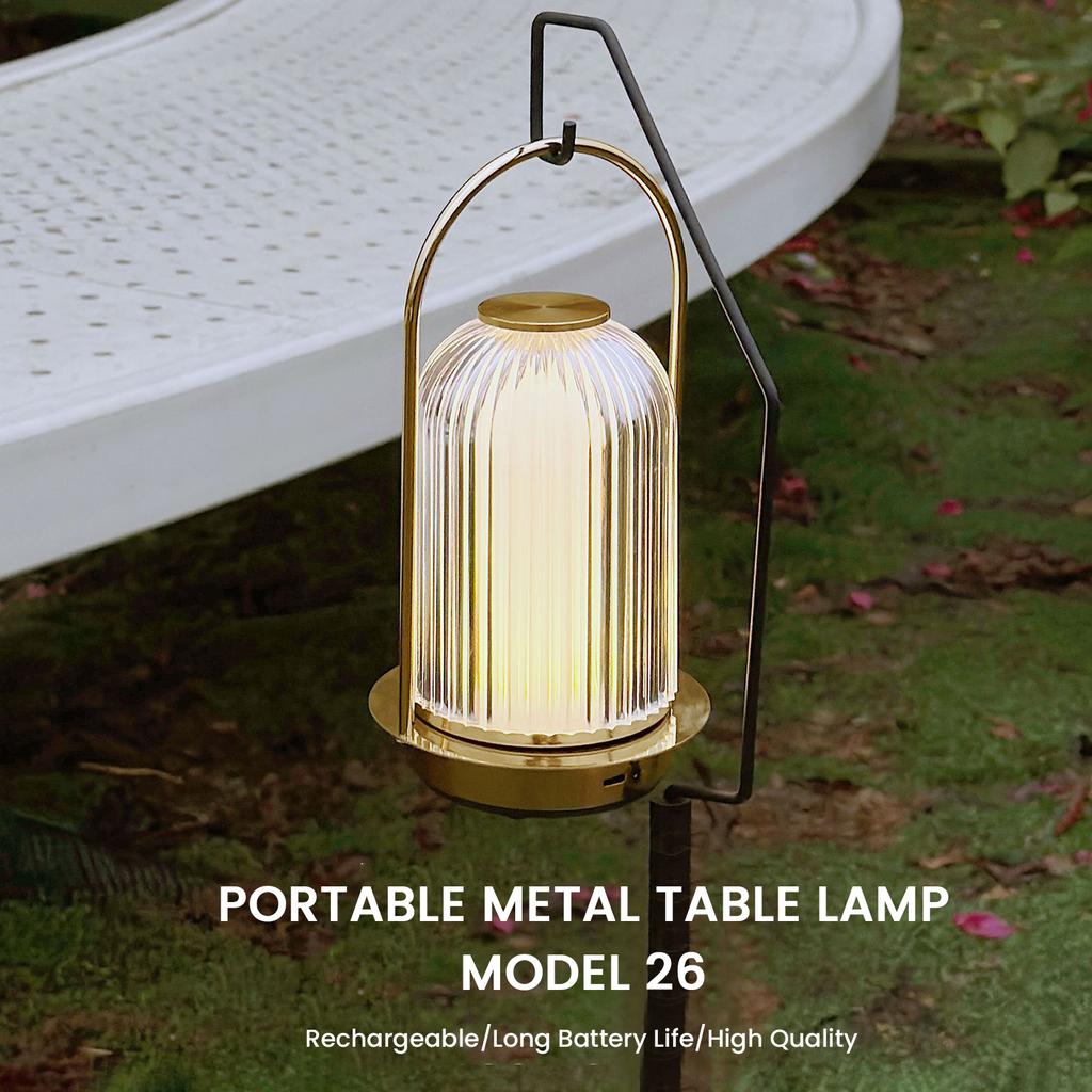 Charging Decoration Atmosphere Light Retro Portable Light LED Desk Lamp Outdoor Camping Bar Light Table Light Lantern Home Decor