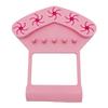 Soft Silicone Nail Arm Rest Non-Slip Hand Support Mat With Nail Polish Holder for Nail Techs Manicure Studio Use