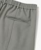 Le Mad Semi-Balloon Double-Pleat Pants - Khaki Gray