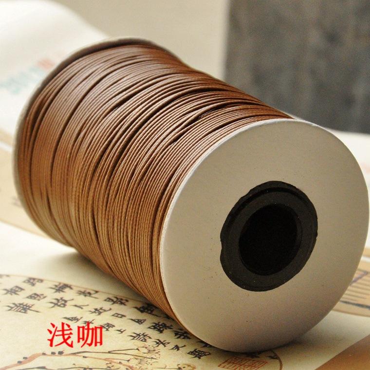 Necklace Bracelet Material, Jewelry Accessories, Multi-Colored Wax Rope, 200 Yards In A Roll Of Wax Thread, Woven Wire Diy Rope