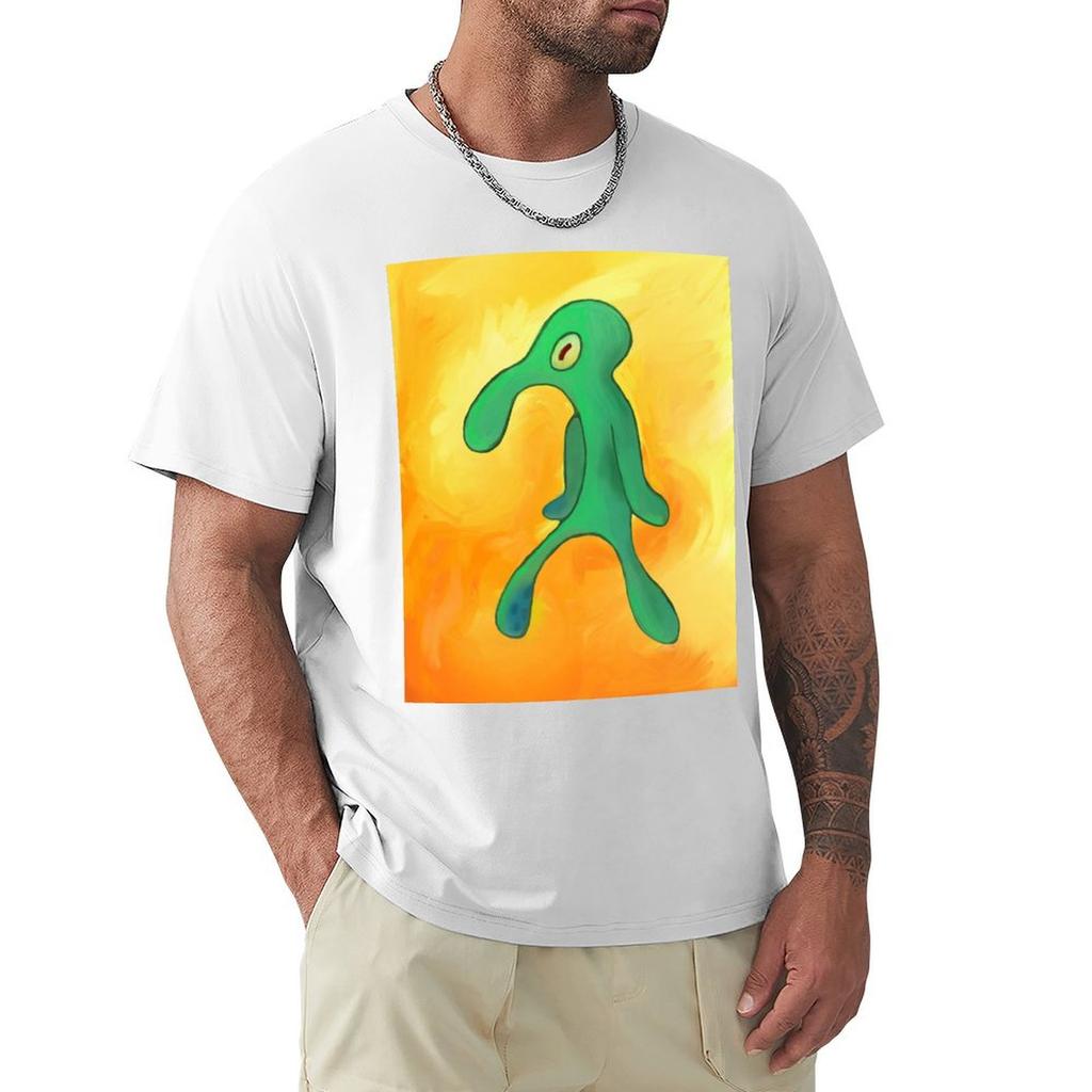 4k Squiddys Best Piece Of Art Tshirt Fashion Simple Casual Tee Shirt
