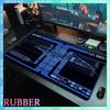 Large rubber nonslip game mat computer game player star trek XXL mouse pad cartoon keyboard mousepad desktop computer desk mats
