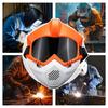 Welding Face Shield Detachable Adjustable Eye Protection Auto Darkening Protective Face Shield For Automotive Construction Metal