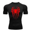2026 New Summer Spider Print Compression Shirt Men's Sports Shirt Short-sleeved Quick-dry Sports T-shirt Sports Shirt