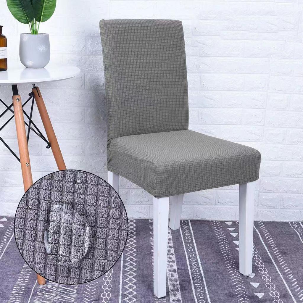 Explosive Elastic Chair Cover, Waterproof Half Chair Cover, Waterproof Stool Cover, Thickened Dining Chair Cover