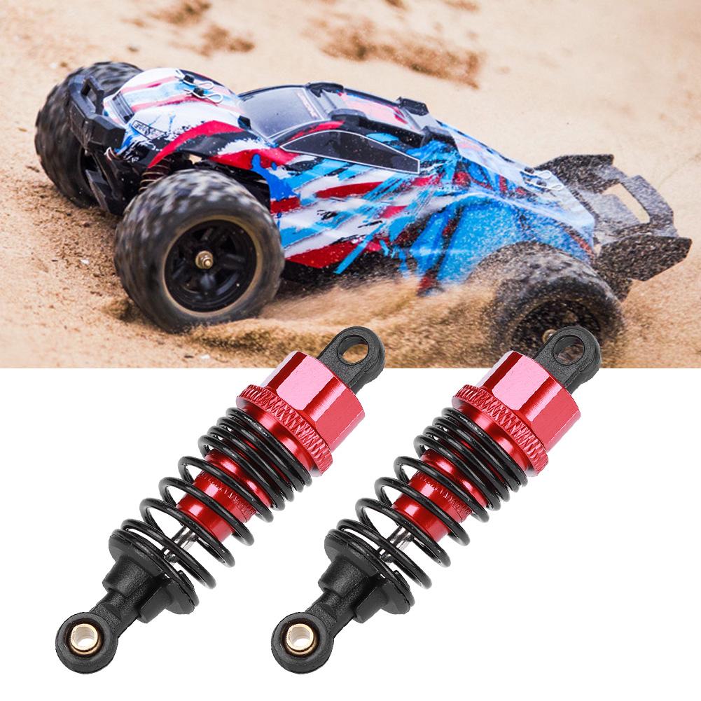2pcs 1 10 Metal Shock Struts Damper Fit for HSP RC Car Model Part Accessory Red