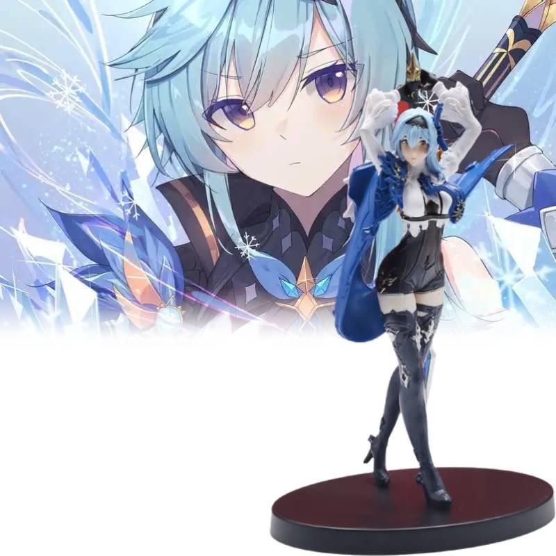 Impact Eula Genshin Figurine Game Cartoon Model Toys Statuary Christmas Gifts