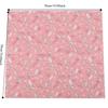 7 Stück Patchwork-Stoff 50*50CM Rosa Baumwollstoff Blumenmuster Weicher Blumenstoff Leinwandbindung Patchwork-Stoff Handgemachte Bastelarbeiten