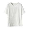 O Neck Men T-shirts Lightweight Plus Size Solid Color Casual Top Streetwear