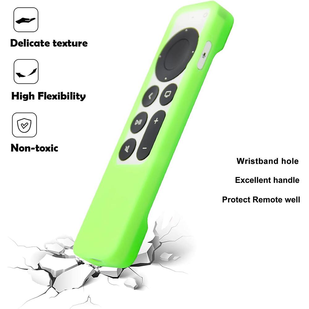 Geeignet für ALEXA Sprachfernbedienung 3. Generation Fernbedienung der 3. Generation, leuchtende Schutzhülle für die Fernbedienung aus Silikon
