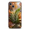 Lily Of The Valley Clear Floral Phone Case Cover for iPhone 17 16 15 14 13 12 11 Pro Max 17 Air Plus Shockproof Soft TPU Shell