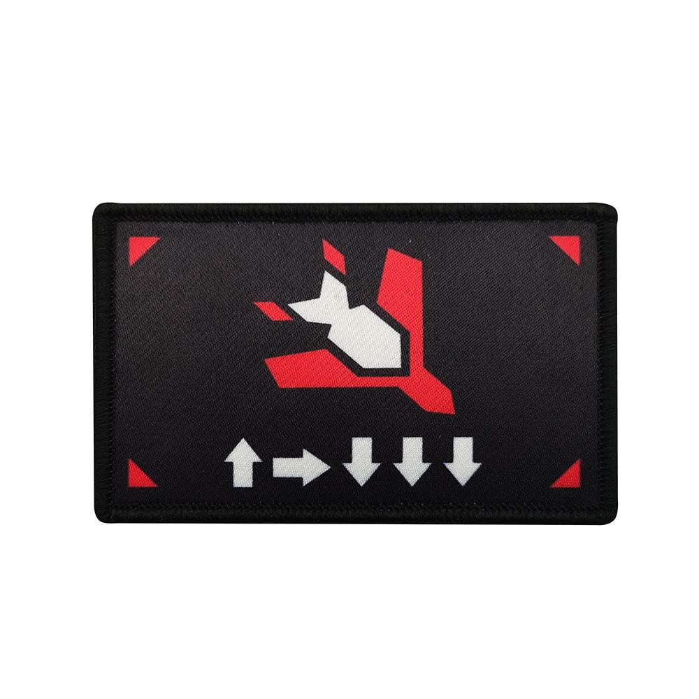 HELL DIVERS 2 Gestickter Taucher Klettverschluss Patch Abzeichen