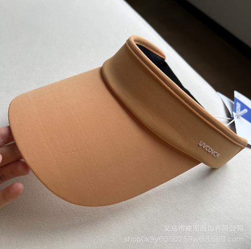 High Quality Empty Top Sun Hat, Travel Ice Silk Sunscreen Hat, Men's and Women's Outdoor Sports Sun Hat, Summer Sun Hat