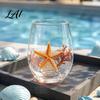 Fall Harvest Party Supplies Halloween Theme Glass Tumbler Ghost Black Cat Skull Pumpkin Hand Painted Cups Cup Spooky Lead-free Glassware for Party