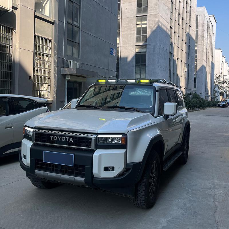 2024 Toyota Prado 25 Series LC250 Roof Spoiler Spotlight Four-Eye Top Light