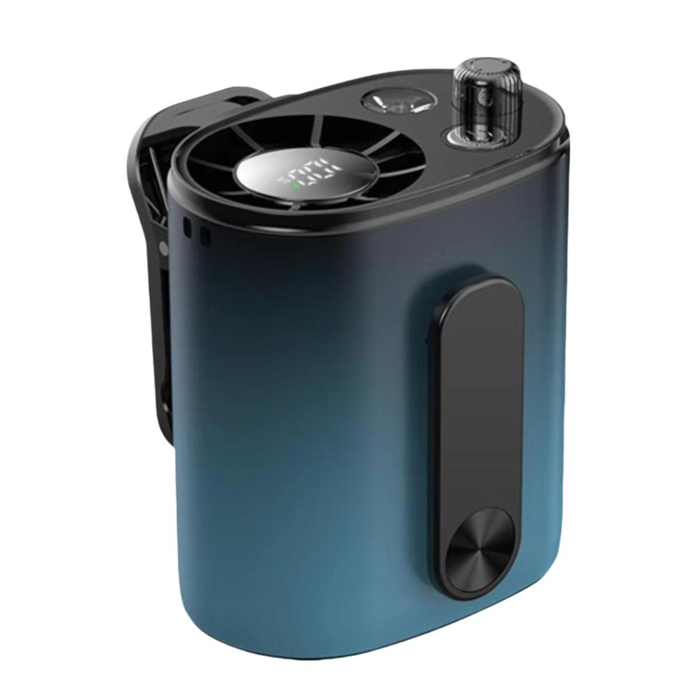 

Intelligent Multi-speed Adjustable Clip-On Personal Cooling Neck Fan Personal Body Cooling чёрный/синий