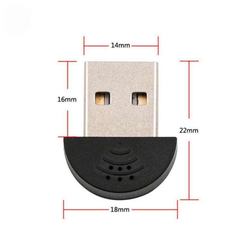 Super Mini Portable USB 2.0 Microphone Omni‑Directional Stereo MIC Driver‑Free For Laptop PC Notebook Speech Chat For MSN Skype
