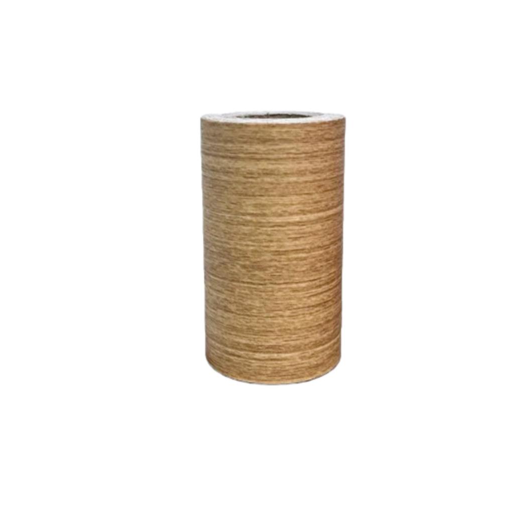 1 Roll Thickened Imitation Wood Grain Skirting Wall Stickers, Self-adhesive Living Room Bedroom Wall Corner Decoration