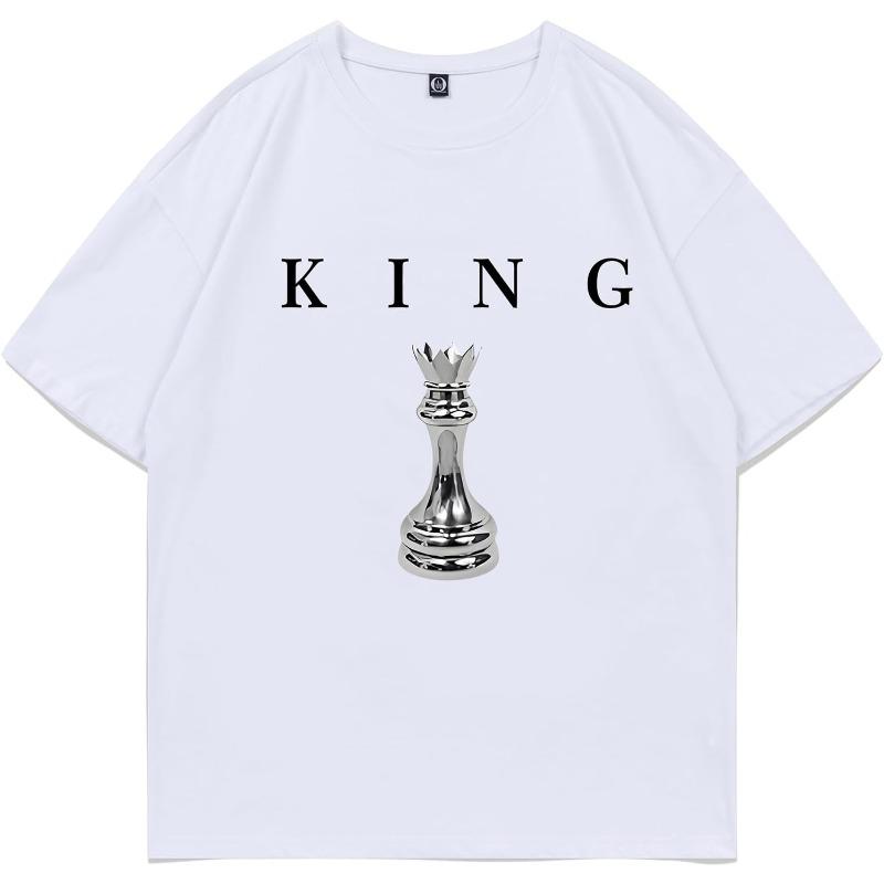 Unisexs Tees TShirts Streetwear Lightweight Breathable Simple Stylish Design Round Neck Comfortable Loose Fit Casual Breathable L