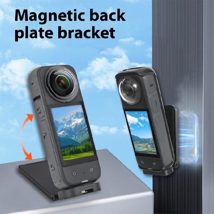 Magnetic Camera Mount Base Adjustable High Grip Plastic Construction For Outdoor Video Recording