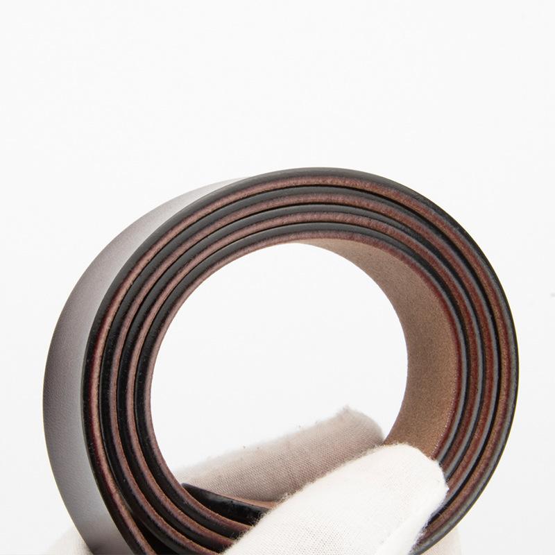 Genuine Leather Women's Thin Belt Simple Retro Casual Match with Jeans Belt Korean Version of Women