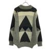 Valentino Garavani 90s Made in Italy Old Geometry Long sleeve knit Men's Used