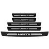 Car Door Sill Protector Stickers Front Rear Threshold Decals For Chevrolet LACETTI Rear Trunk Bumper Anti-Scratch Accessories Amw123