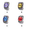 Ring Eye Snake Multi Colors Retro Style Gothic Finger Rings Unisex Waterproof Jewelry Men Gift Adult Birthday Festival