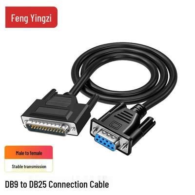 DB9 Buchse zu DB25 Stecker RS232 Serielles Kabel