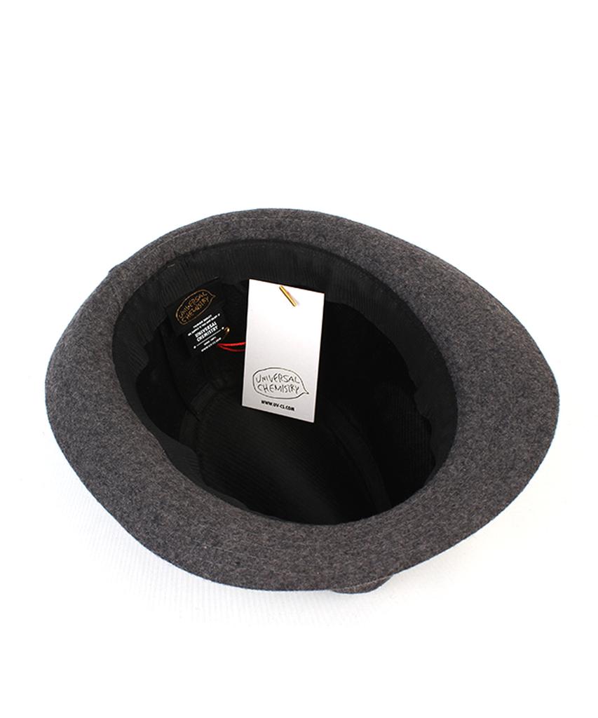 Yunibeosyeolkemiseuteuli Bu All Gray Wool Fedora