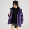 Dragon Fruit Jacket Outdoor Three-in-one Women's Small Windproof Waterproof Travel Jacket Mountaineering Suit