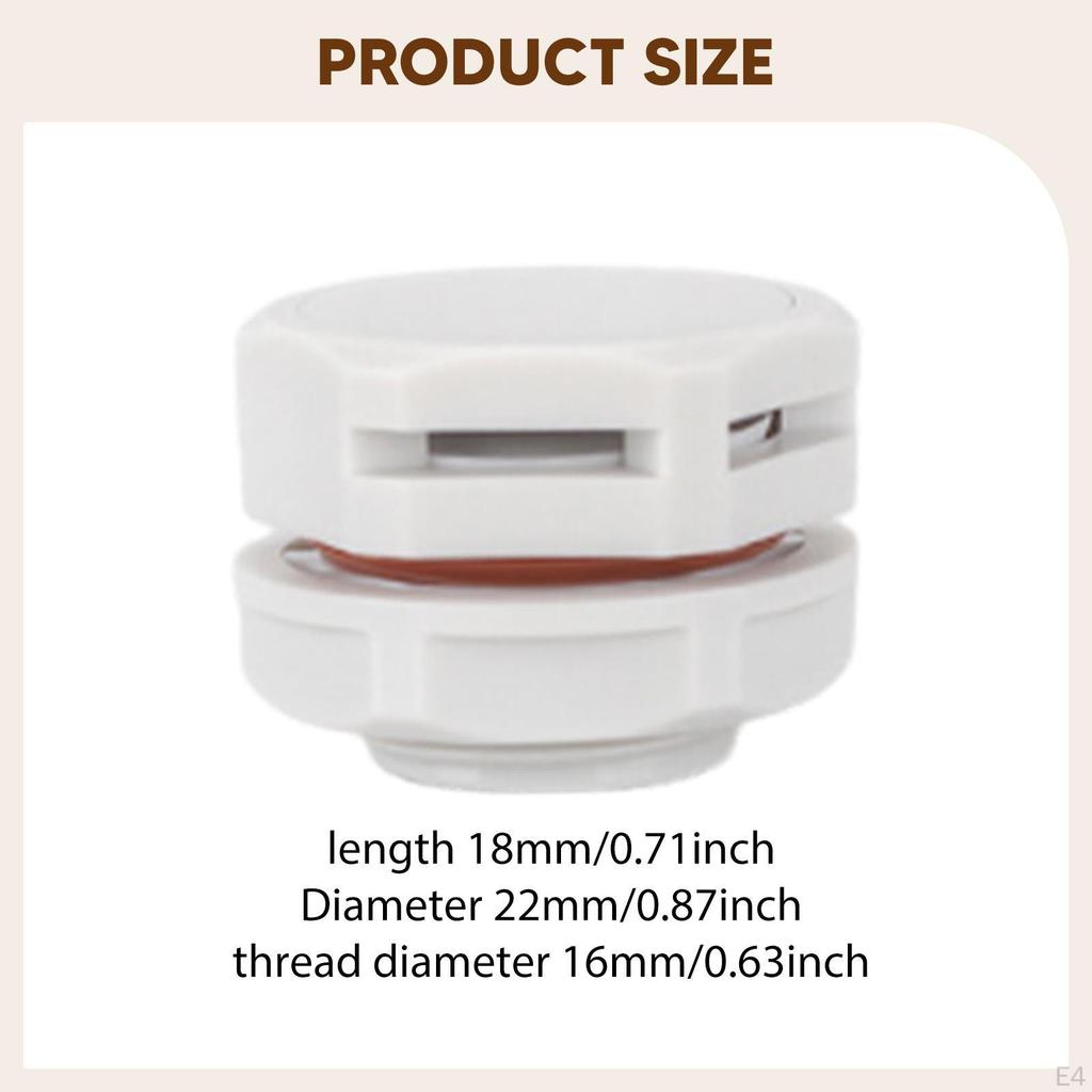 Breather Screw Air Vent Plug Waterproof Moisture and Pressure Control Nylon Breathable IP67