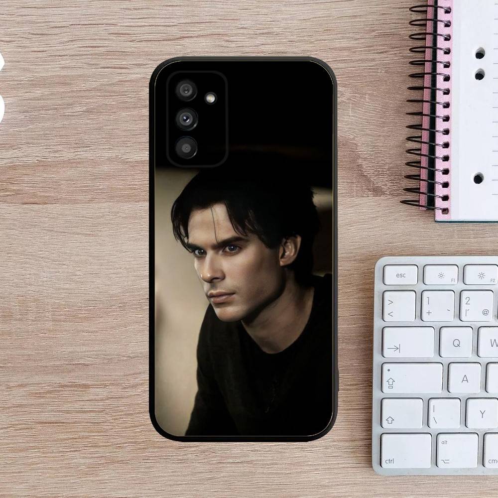 D-Damon Salvatore Phone Case For Samsung Galaxy A13,A21s,A22,A31,A32,A52,A53,A71,A80,A91 Soft Black Cover