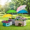 Popular Plant Sunshade Flower Potted Plant Sunscreen Umbrella Heat Insulation Outdoor Plant Floor Insert Umbrella Company
