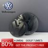 Für VOLKSWAGEN VW 2 Stück Vorne und Hinten Emblem Für VW Golf 6/Golf 7/Golf 7.5/Golf 8 Beeinflusst ACC Nicht Modifiziertes Schwarzes Label Flacher Spiegel