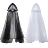Halloween Grim Reaper Witch Hooded Cloak Costume for Cosplay and Role-Playing